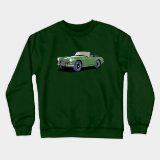 MG Midget in green Crewneck Sweatshirt
